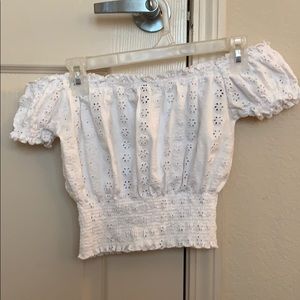 Off the shoulder top